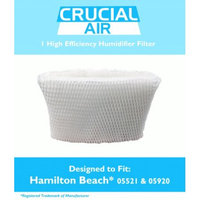 Crucial Air Hamilton Beach True Air 05920 Humidifier Filter Fits 05520 & 05521