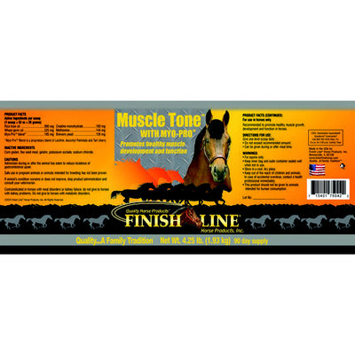 Finish Line 75042 Muscle Tone With Myo-Pro Equine Supplement