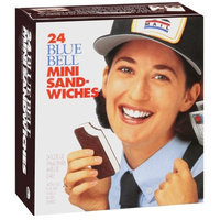 Blue Bell Vanilla Mini Sandwiches, 24ct