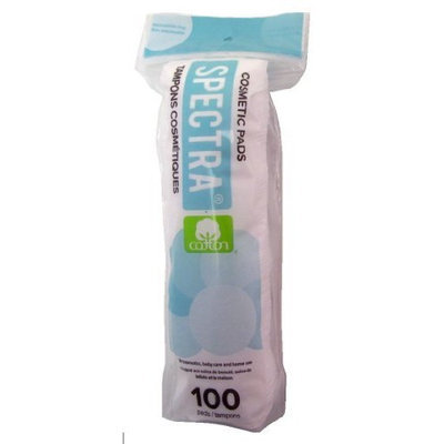 Iris Quilted Cosmetic Pads - 100% Cotton 100 Cosmetic Pads