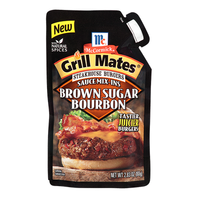 McCormick® Grill Mates® Brown Sugar Bourbon Steakhouse Burgers Sauce Mix-Ins