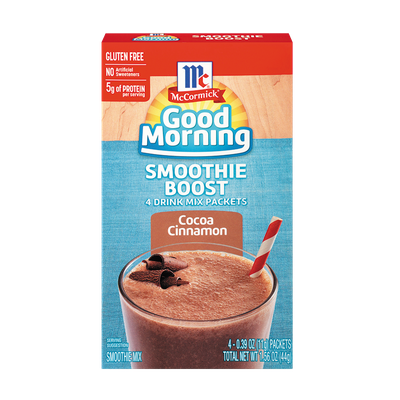McCormick® Good Morning Cocoa Cinnamon Smoothie Boost