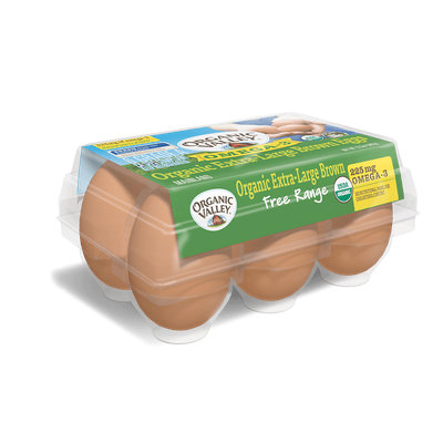 Organic Valley® Extra Large Omega-3 Eggs, Half Dozen