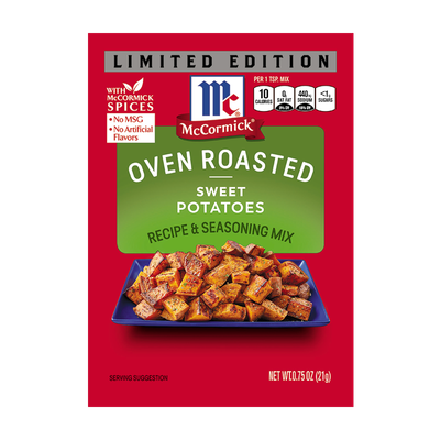 McCormick® Oven Roasted Sweet Potatoes Seasoning
