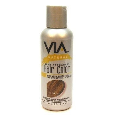 Via Natural Semi Perm Color # 122 Mood Indigo 4 oz.
