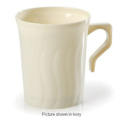 Fineline Settings 208-CL Flairware 8 oz Clear Coffee Mug