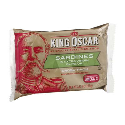 King Oscar Sardines in Extra Virgin Olive Oil