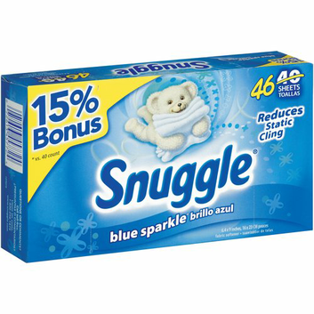 Snuggle Blue Sparkle Dryer Sheets