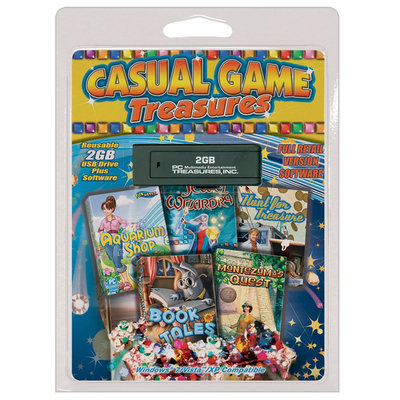 Pc Treasures PC Treasures Casual Game Treasures - 2GB USB flash drive - PC
