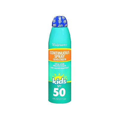 Walgreens Kids Continuous Spray Sunscreen
