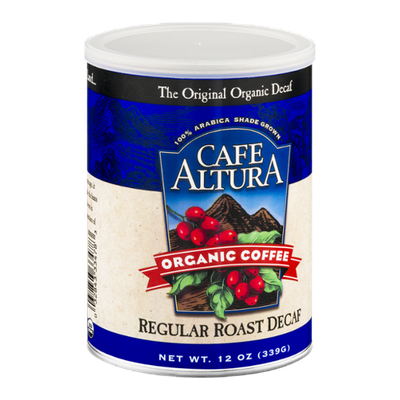 Cafe Altura Organic Coffee Regular Roast Decaf