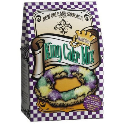 New Orleans Gourmet Foods Orleans Gourmet Foods New Orleans King Cake Mix, 24-Ounce Boxes (Pack of 2)