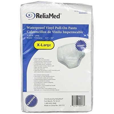 Priva Adult Incontinence Underwear Waterproof Vinyl Pull-On Pant