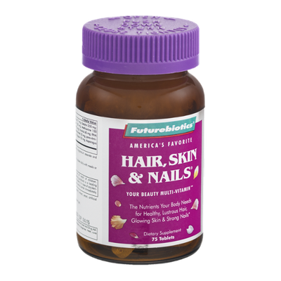 Futurebiotics Hair, Skin & Nails Beauty Multi-Vitamin Tablets - 75 CT