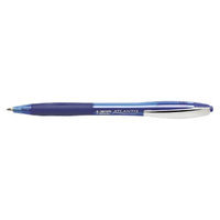 BIC Atlantis Ballpoint Pen - Blue (12 Per Set)