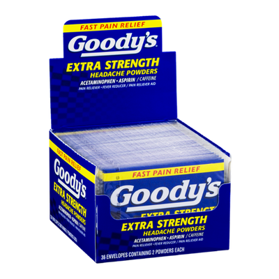 Goody's Extra Strength Headache Powders - 36/2 CT