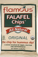 Flamous Brands Falafel chip 95% Organic Original 1.6 Oz -Pack of 24