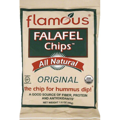 Flamous Brands Falafel chip 95% Organic Original 1.6 Oz -Pack of 24