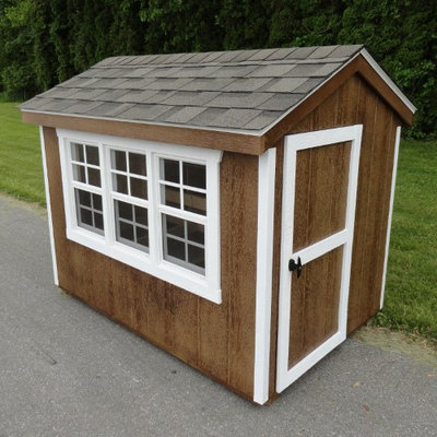 A And L Furniture Co A & L Furniture Henny Penny Chicken Coop Stauffer Red Dawn Gray