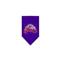 Ahi I'm a Princess Screen Print Bandana Purple Large