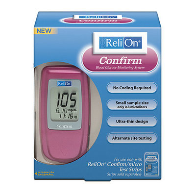 ReliOn Confirm Blood Glucose Meter