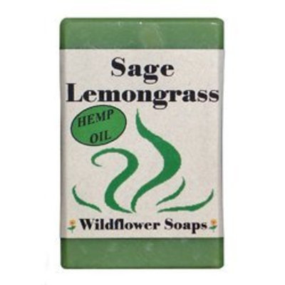 Wildflower Soaps Sage Lemongrass 4 oz. Soap Bar (3 Pack)