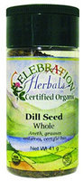 Celebration Herbals Organic Whole Dill Seed 40 g