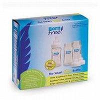 Born Free 5 Oz Triple Pack Wide Neck Glass Bottles (3 Pk)