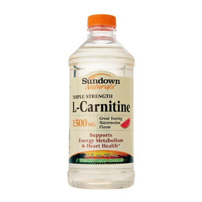 Sundown Naturals Triple Strength L-Carnitine 1500mg