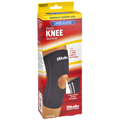 Mueller Sport Care Moderate Support Large/X-Large Elastic Knee Stabilizer