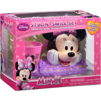 MINNIE MOUSE - DIS Disney's Minnie Dental Hygiene Stylin' Smile Set, 3 pc