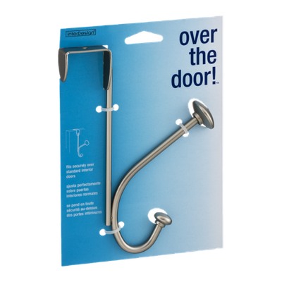 InterDesign Over The Door! Single Hook Satin
