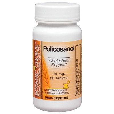 Botanic Choice Policosanol 10 mg Dietary Supplement Tablets