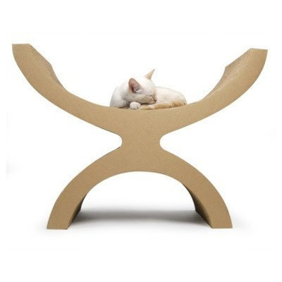 Kittypod Couchette Modern Recycled Paper Cat Perch