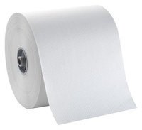 TOUGH GUY 32XR96 Paper Towel Roll,800 ft, White, PK6