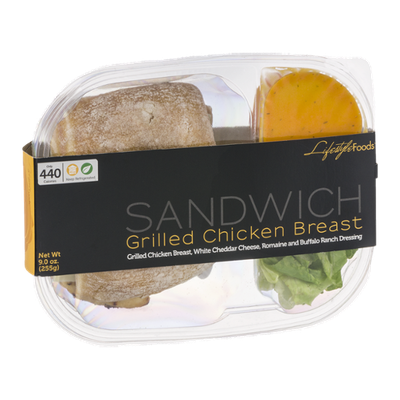 Lifestyle Foods Grilled Chicken Breast Sandwich