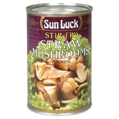 Sun Luck Stir Fry Straw Mushroom, 15-Ounce Can (pack of 12).