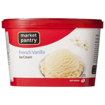 market pantry MP ICE CREAM 48-OZ. FRENCH VANILLA