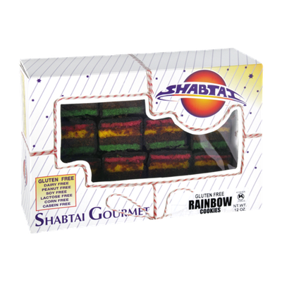 Shabtai Gourmet Gluten Free Rainbow Cookies