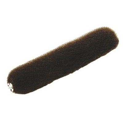 J & D Beauty Products Bombshell Large Snap Hair Donut Model No. HB24BR - Brown