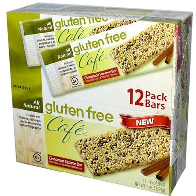 Gluten Free Cafe Gluten Free Café, Cinnamon Sesame Bar, 12 Bars, .95 oz (27 g) Each