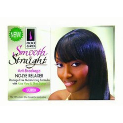Doo Gro Smooth and Straight Anti Breakage No Lye Relaxer System, Super