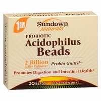 Sundown Naturals Probiotic Acidophilus Beads Dietary Supplement