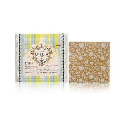 Lollia Mint Julep 1.5 oz Fine Bathing Salts