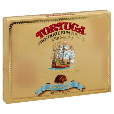 Tortuga Chocolate Rum Turtles with Sea Salt