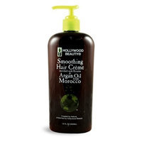 Hollywood Beauty Hollywood Argan Oil Smoothing Creme, 12 Ounce