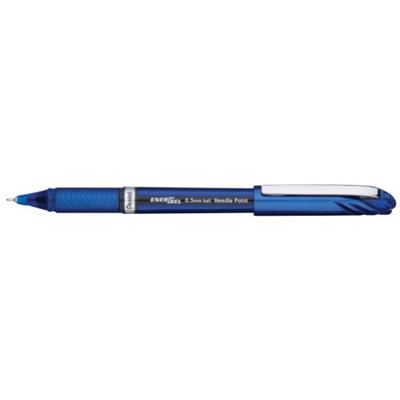 Pentel EnerGel NV Liquid Gel Pen, Fine Point, Blue Ink