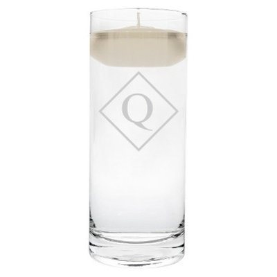 Cathy's Concepts Diamond Initial Floating Unity Candle Q