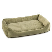 Pet Dreams X-Small Sage Green Eco Friendly 2-Piece Bumper Bed