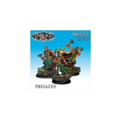 Dark Age Games 1304 Forsaken Faithfuls 3, Miniatures And Miniature Games